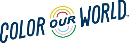 Color Our World Summer Reading theme
